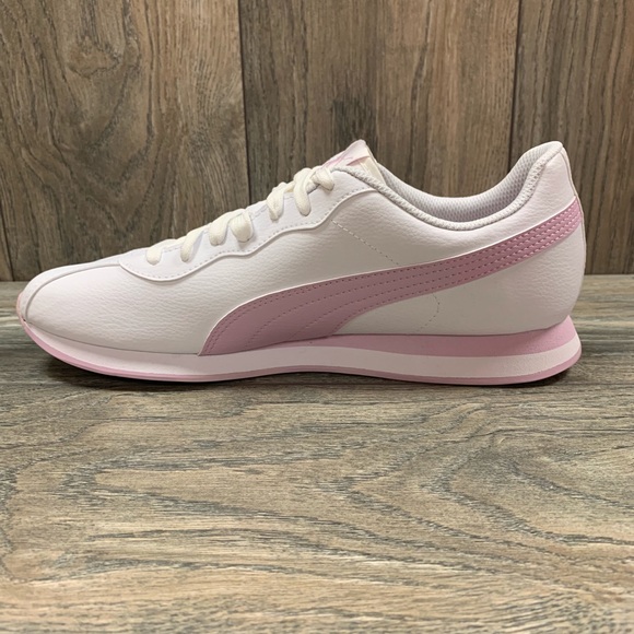 NEW PUMA Turin II Mens Running Casual Shoes White - Picture 4 of 7